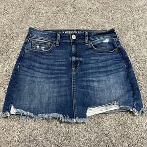 American Eagle Outfitters Blue Denim Skirt